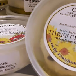 three charm farm cheese